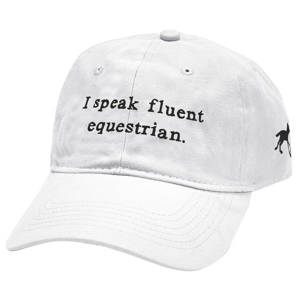 HA-259  I Speak Fluent Equestrian Cap