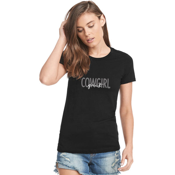 22143 Cowgirl Grit Ladies Short Sleeve Tee