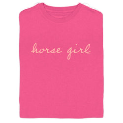 22160 Horse Girl Girls Short Sleeve Tee
