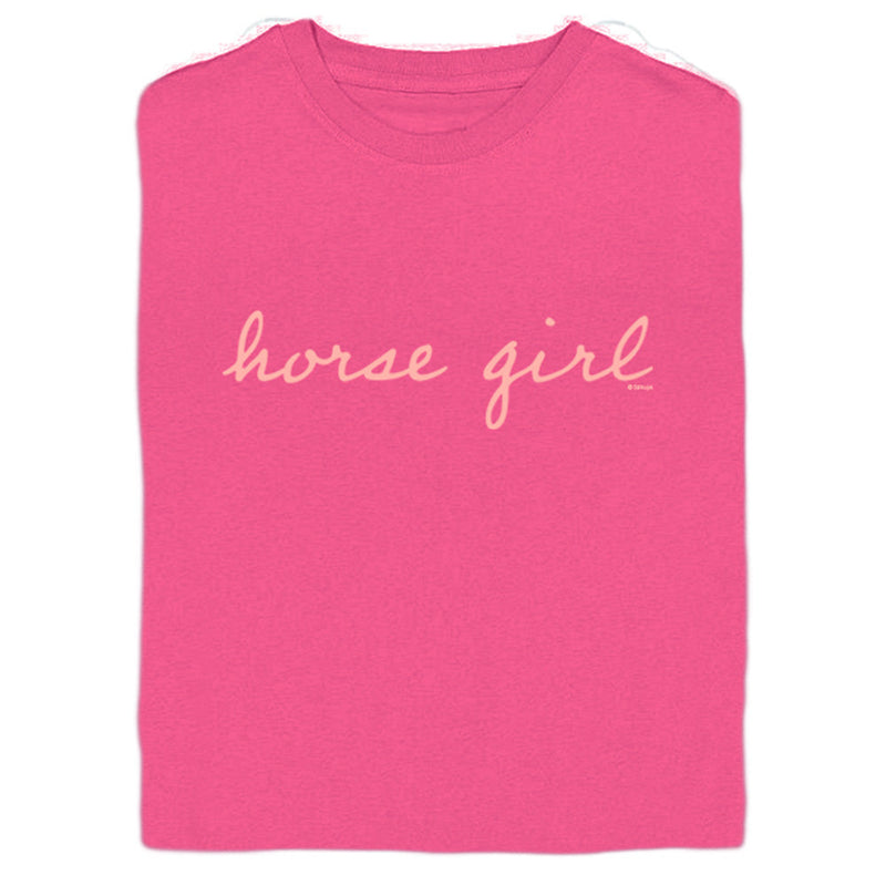 22160 Horse Girl Girls Short Sleeve Tee