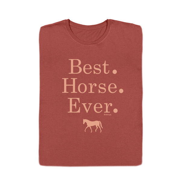 23103 Best Horse Ever Ladies Sleeve Tee
