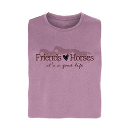 23113 Friends/Horses Short Sleeve Tee