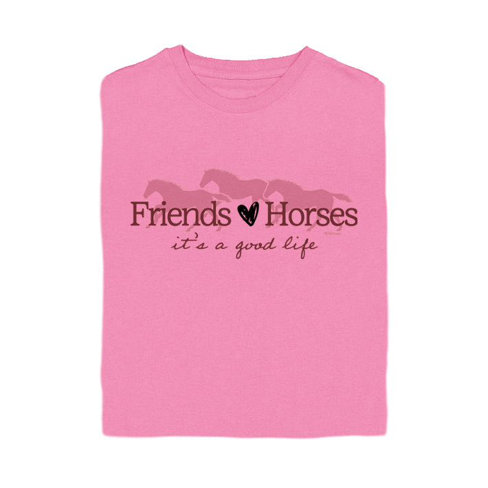 23135 Friends/Horses Youth Short Sleeve Tee