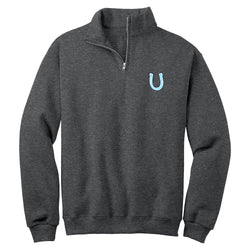 23514 - Horse Shoe 1/4 Zip Sweatshirt