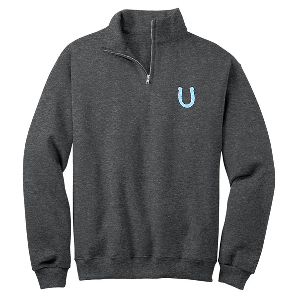 23514 - Horse Shoe 1/4 Zip Sweatshirt