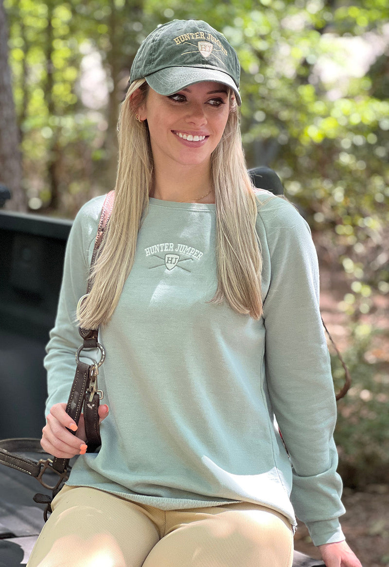 23521 - Hunter Jumper Ladies Crewneck Sweat