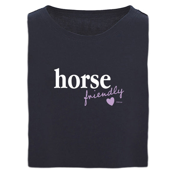24125 Horse Friendly Girls Short Sleeve Tee