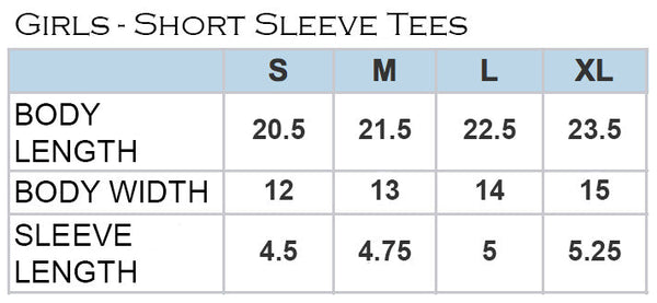 23138 Horse Girl Youth Short Sleeve Tee