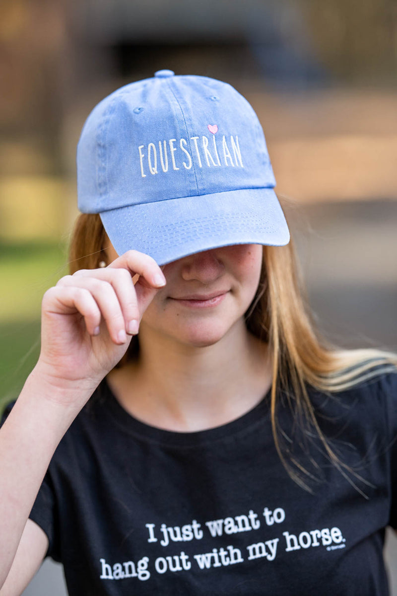 Equestrian with Heart Youth Cap