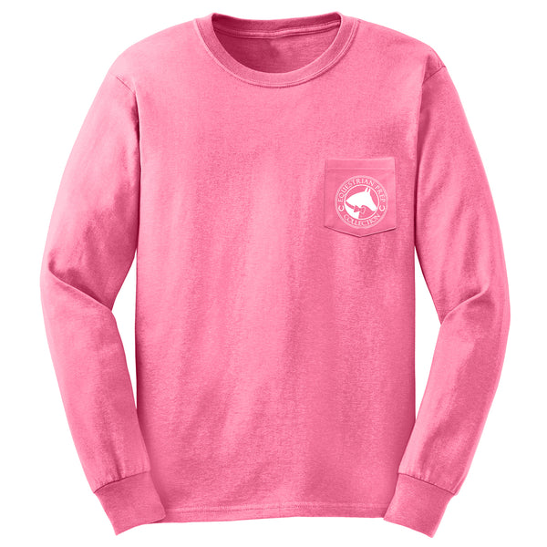 EP-191 Equestrian Sports - English - Adult Comfort Colors Long Sleeve Tee