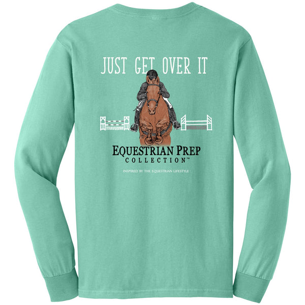 EP-195 Just Get Over It Adult Comfort Colors Long Sleeve Tee