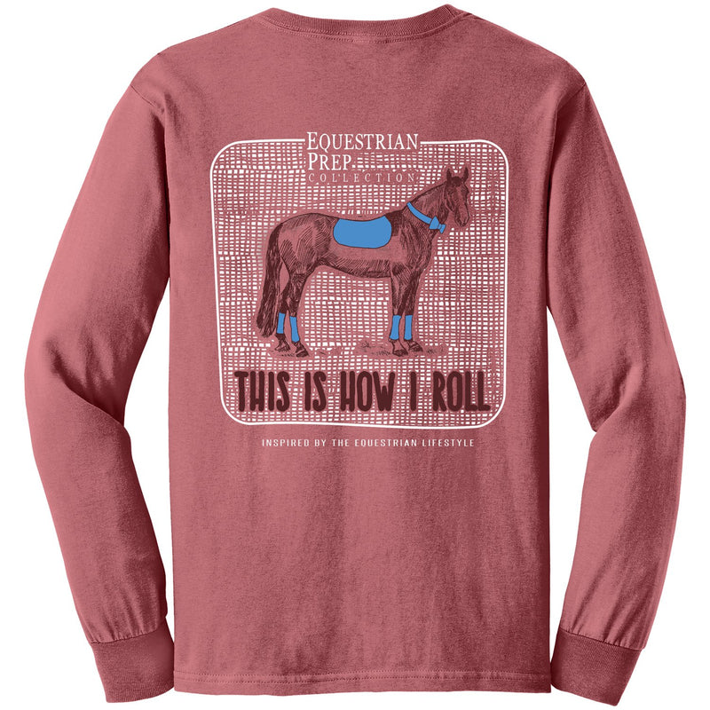 EP-198 This Is How I Roll Adult Comfort Colors Long Sleeve Tee