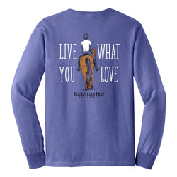 EP-173 Live What You Love Adult Comfort Colors Long Sleeve Tee