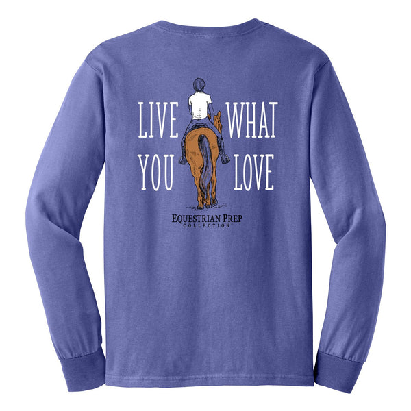 EP-173 Live What You Love Adult Comfort Colors Long Sleeve Tee