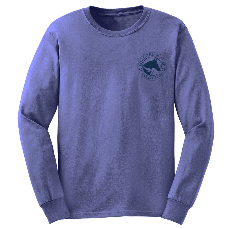 I Just Really Like Horses - Youth Comfort Colors Long Sleeve Tee EP-323