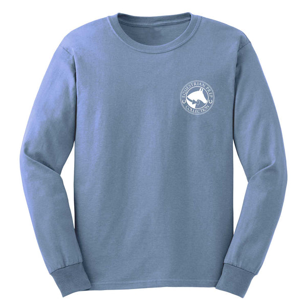 EP-326 Home Is Where My Horse Is - Youth Comfort Colors Long Sleeve Tee