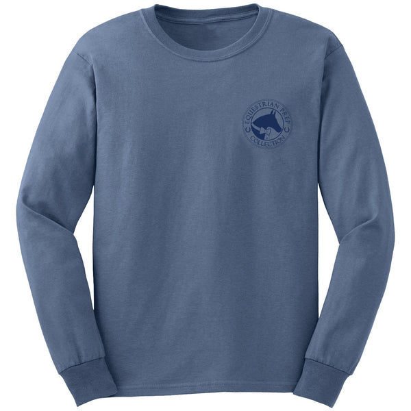 EP329 Rather Be Jumping - Youth Comfort Colors Long Sleeve Tee