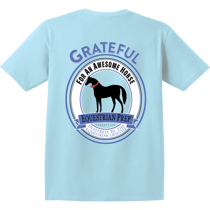 EP-201 Grateful for an Awesome Horse - Youth Short Sleeve Tee