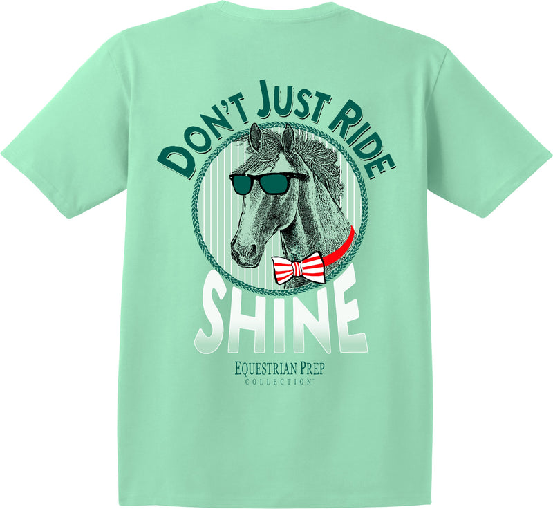 EP-94 Don't Just Ride...Shine - Adult Short Sleeve Tee
