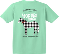 EP-98 Horses Rock - Adult Short Sleeve Tee