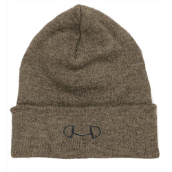 HA213B D-Ring Bit Saddle Brown Knit Cap