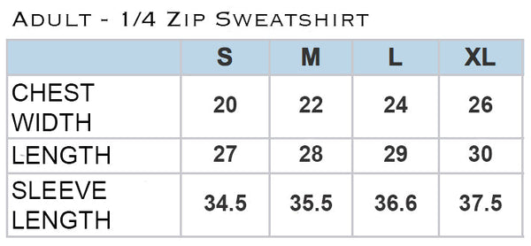 23514 - Horse Shoe 1/4 Zip Sweatshirt