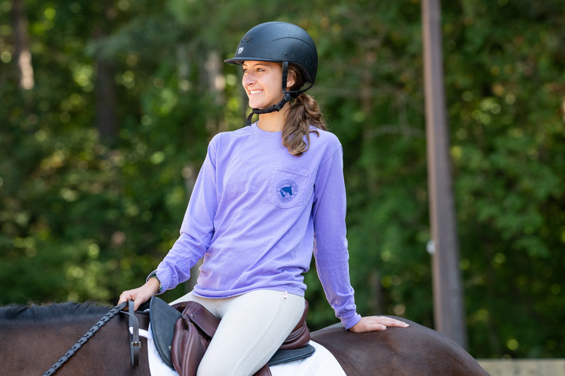 I Just Really Like Horses - Adult Comfort Colors Long Sleeve Tee EP-189